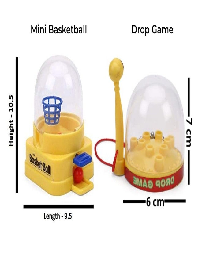 YUIOP - Combo of 1 Mini Basketball & 1 Drop Game - Fun Innovative Games for Kids (2 Games) - Image 3